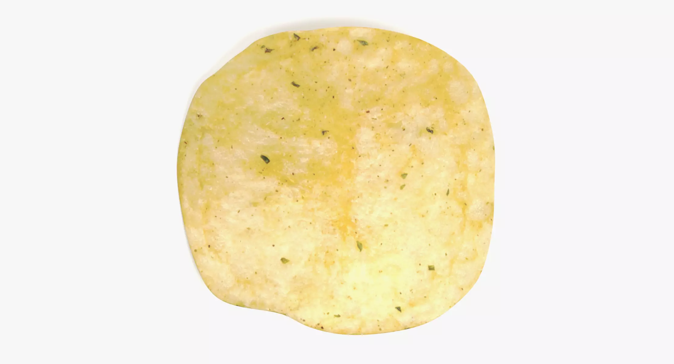 Potato Chip V3 - Crispy Snack 3D model