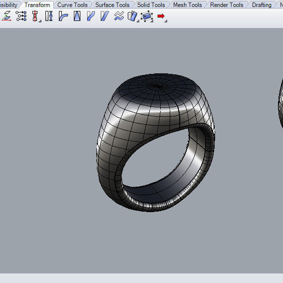 13 closed polysurface base for graduation rings 3D model_2