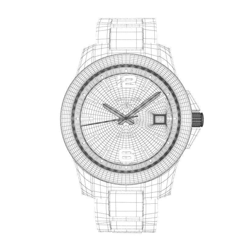 16 watches collection 3D model_64