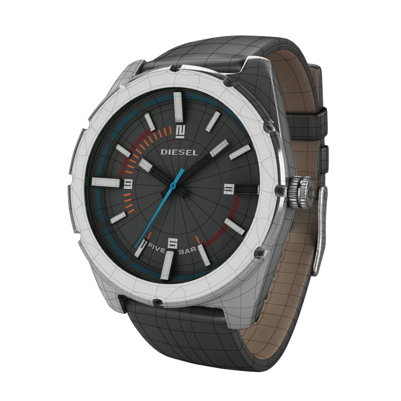 16 watches collection 3D model_4