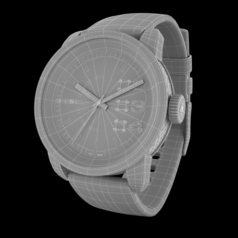 16 watches collection 3D model_34