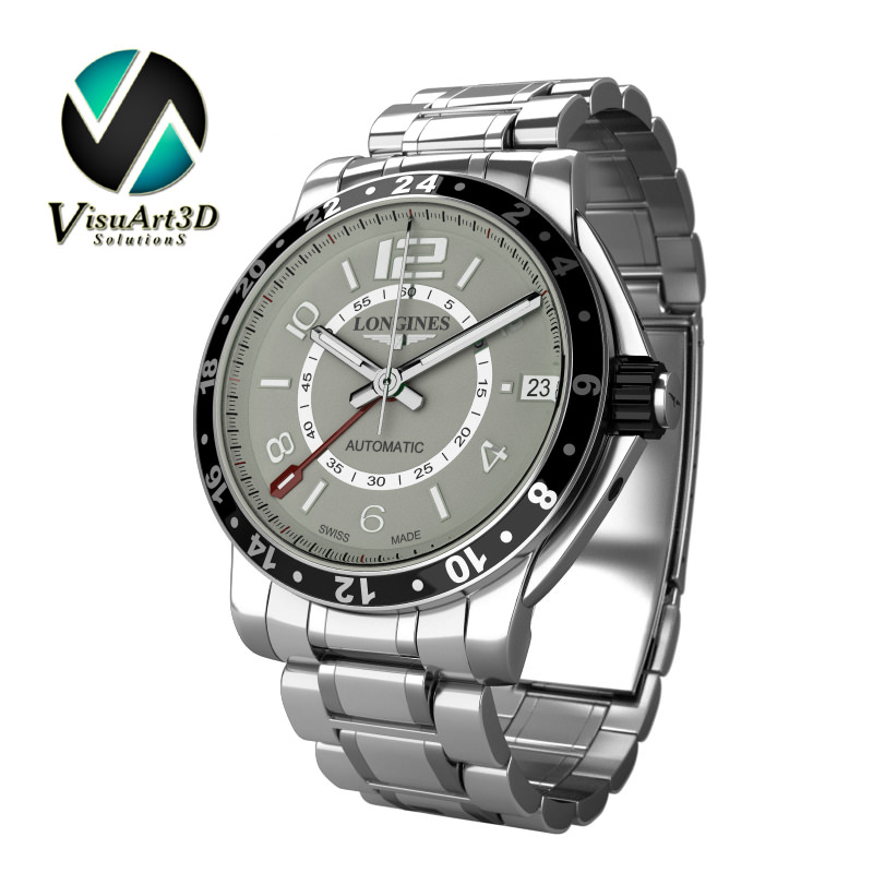 16 watches collection 3D model_45