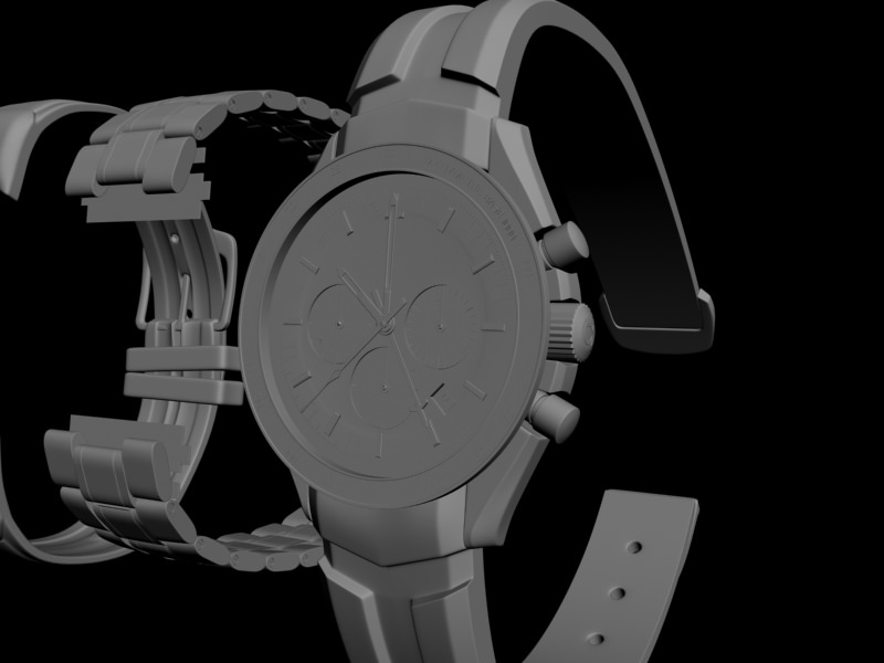 16 watches collection 3D model_102