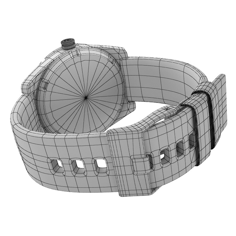 16 watches collection 3D model_10
