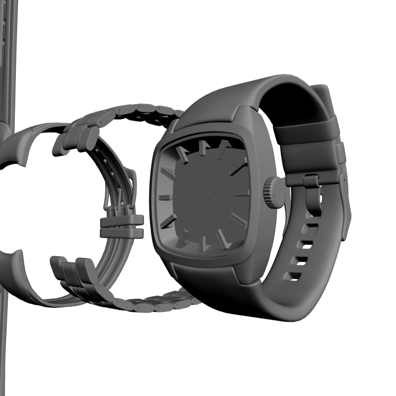 16 watches collection 3D model_22