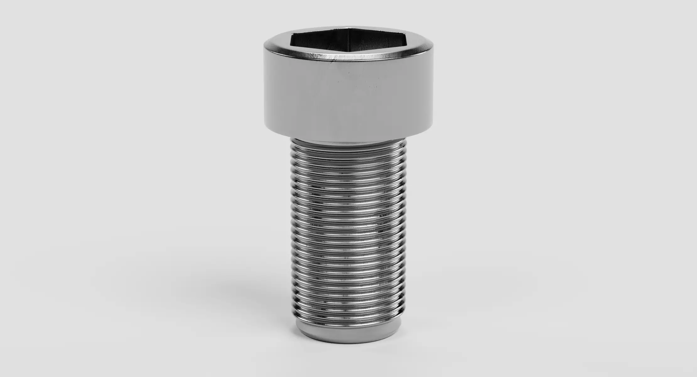 Screw V4 - Hex Socket Head Cap Bolt 3D model