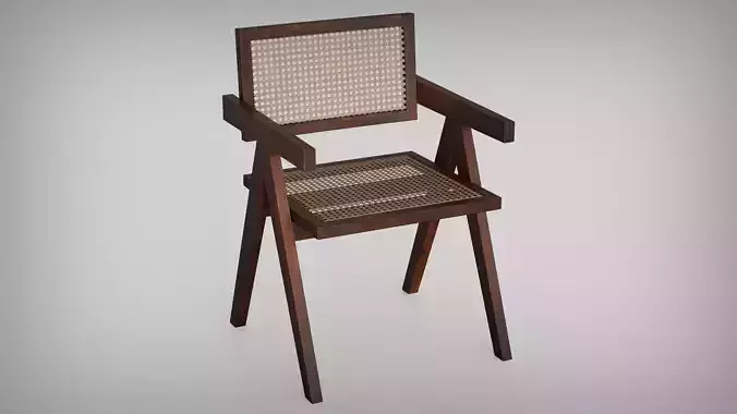 Retro Rattan Chair