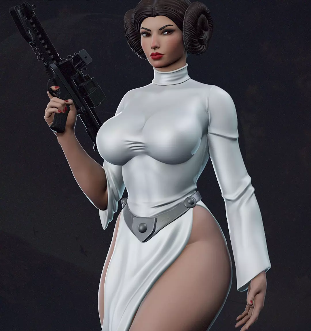 Princess Leia - Star Wars 3D print model