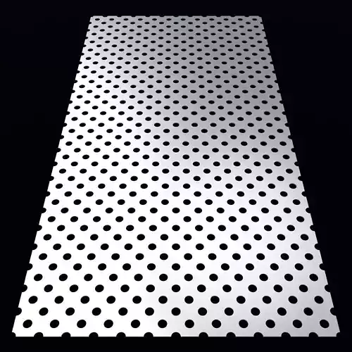 Perforated panel with 19 percent opening 25O81