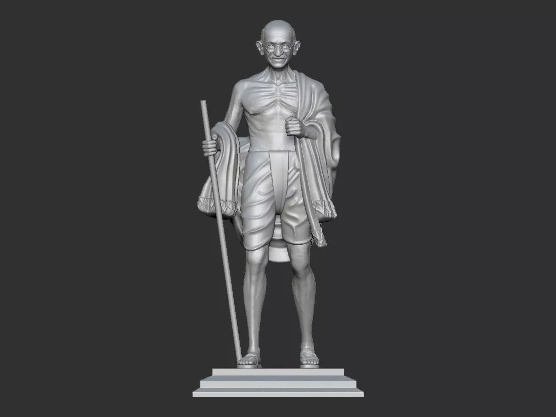 Gandhi ji Pose 3D print model