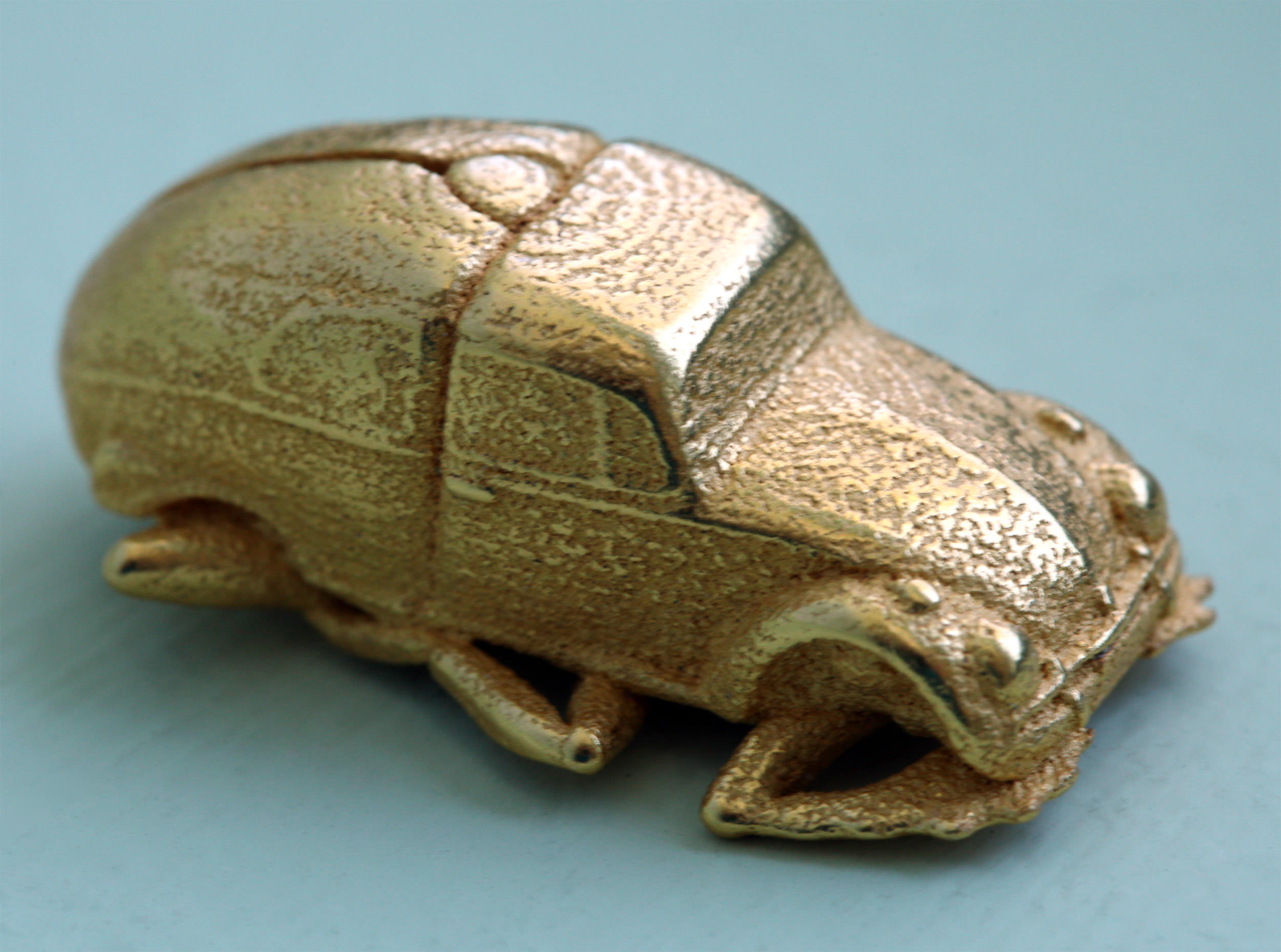 VW Beetle Scarab Pendant 3D print model_6