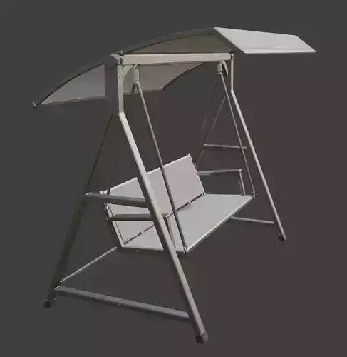 Modern Canopy Swing Bench