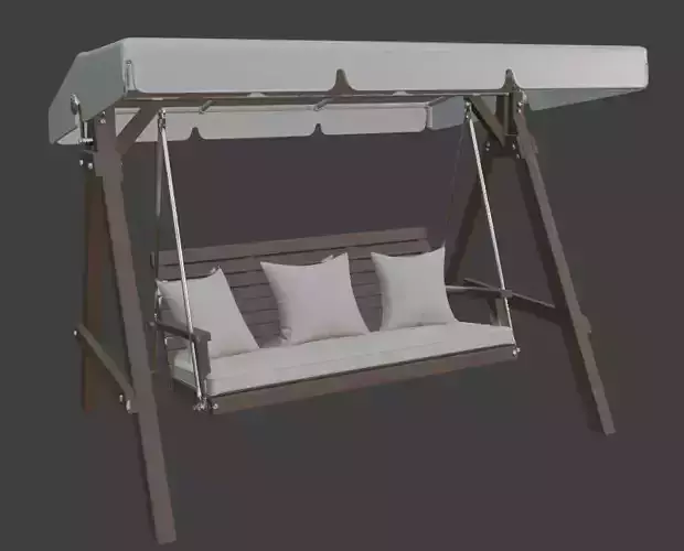 Outdoor Swing with Cushions