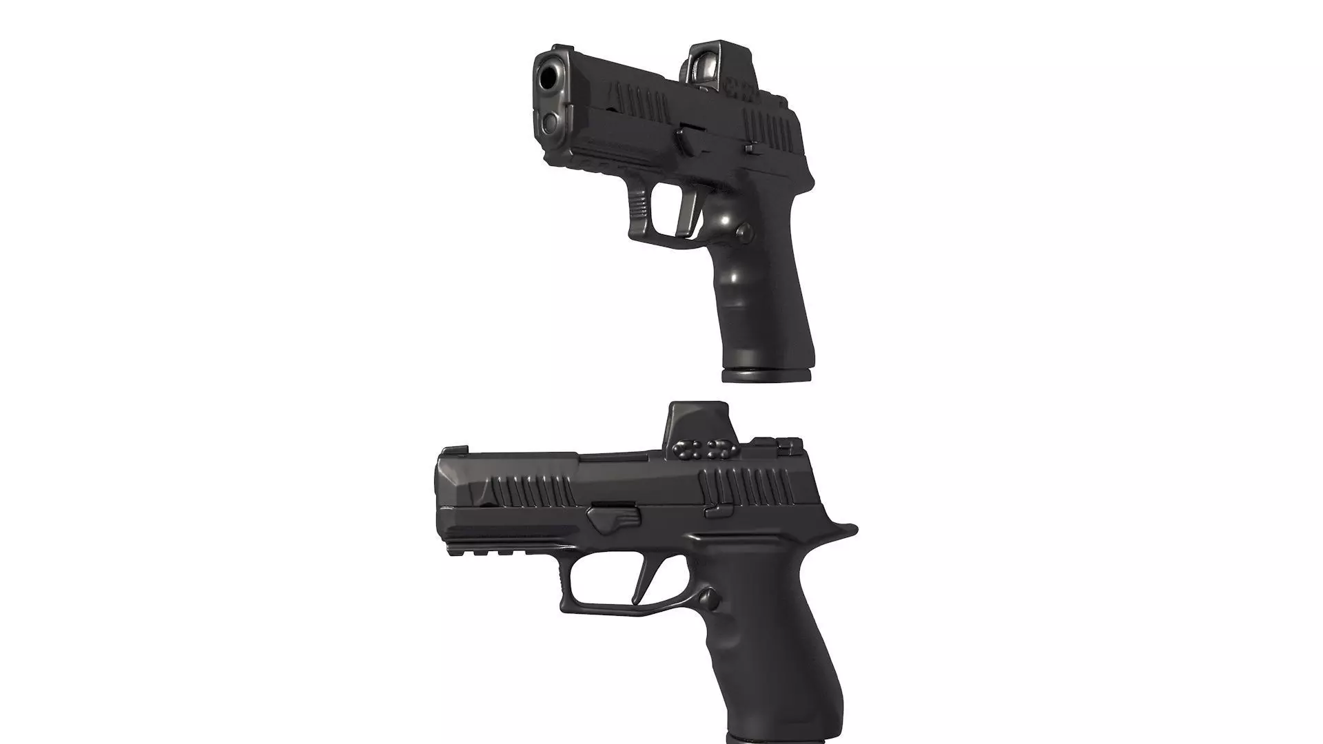 Advertising Sig Sauer P320 3D print model