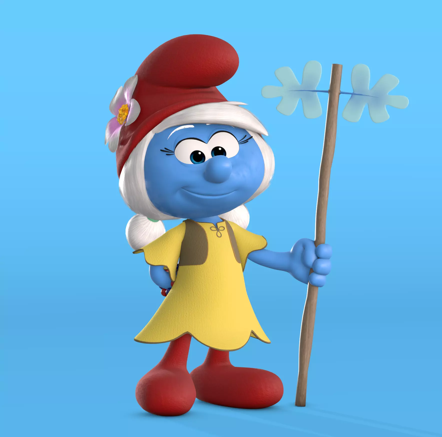 Smurfwillow The Smurfs 2021 Low-poly 3D model