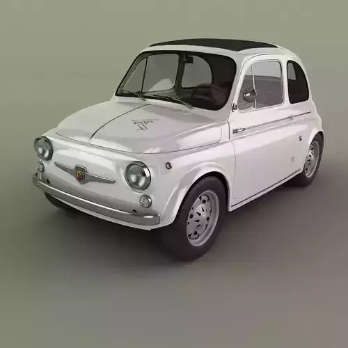 Abarth 595 SS 3D model
