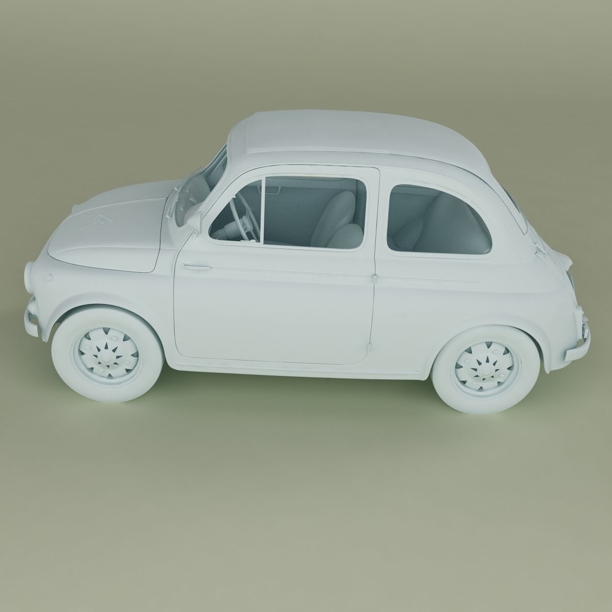Abarth 595 SS 3D model_11