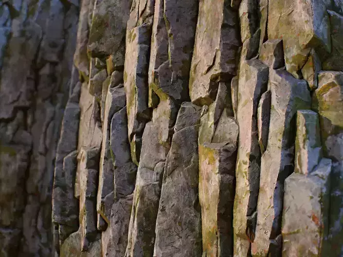 Mossy rock tileable texture Texture