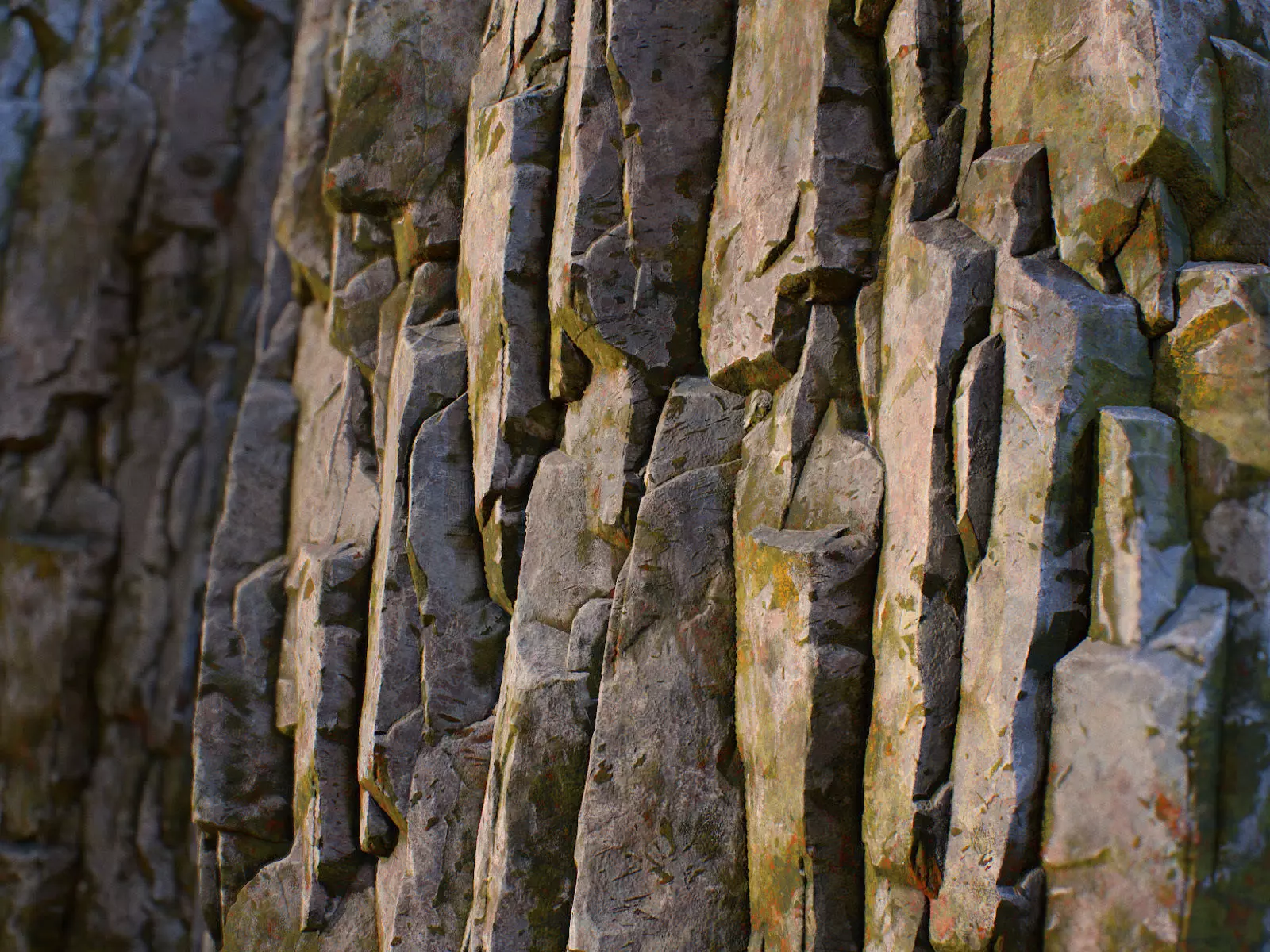 Mossy rock tileable texture Texture_0