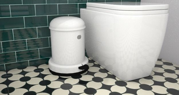 Complete bathroom 1 Low-poly 3D model_8