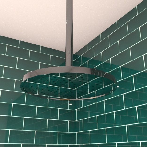 Complete bathroom 1 Low-poly 3D model_32