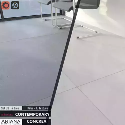 ARIANA CONCREA GREY WHITE Set 03