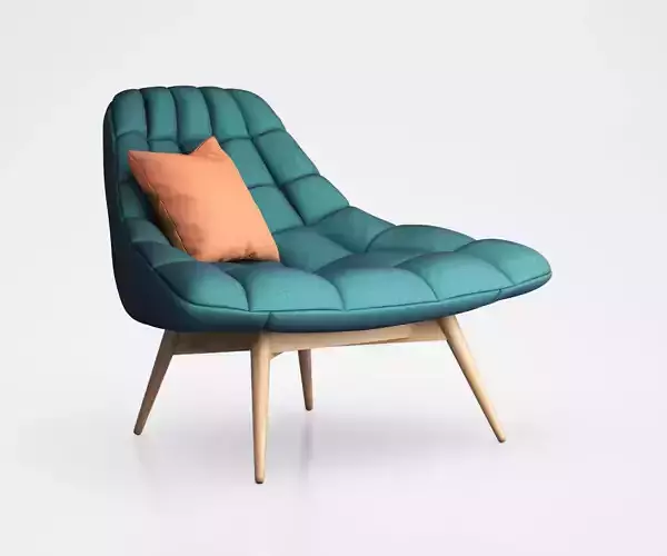 Kolton Accent Armchair by Made 3D model