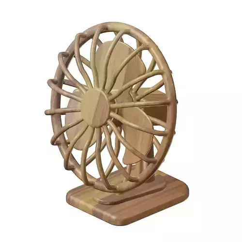 Wooden Table Fan Toy