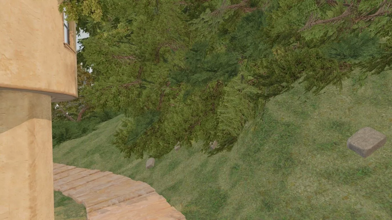 Green Pathway Settlement 3D model
