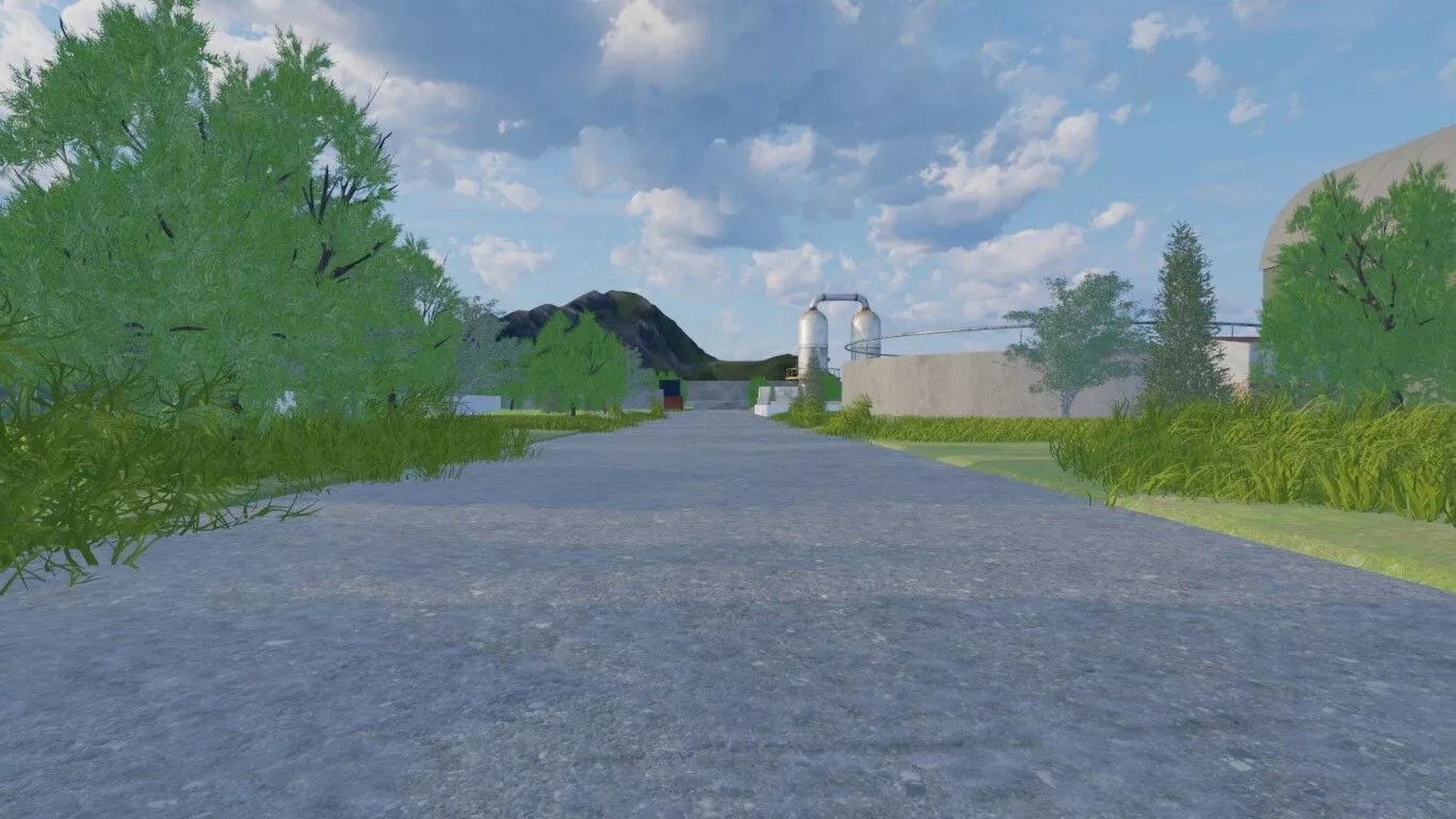 Wastewater Treatment Facility 3D model