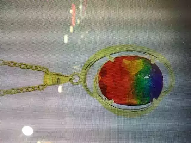 Round Pendant 3D print model