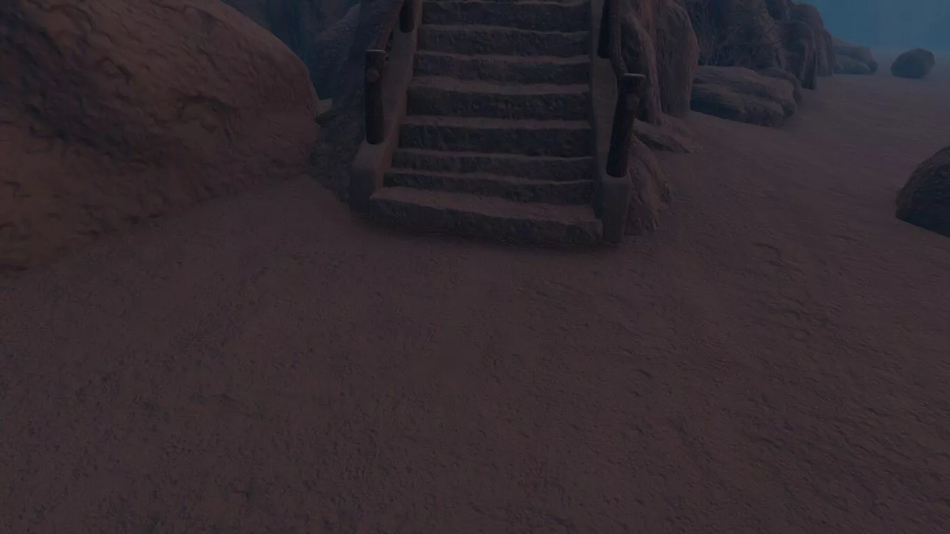 Mystical Village At Dusk 3D model