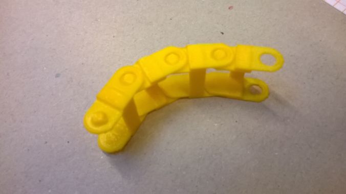 cable path 3D print model 7