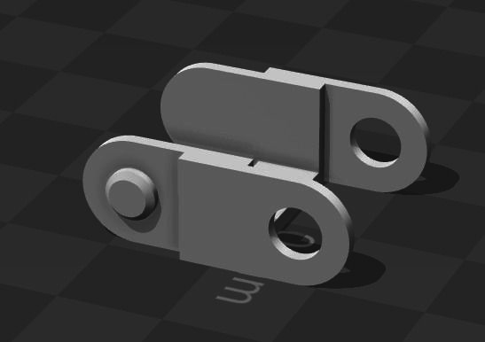 cable path 3D print model 3