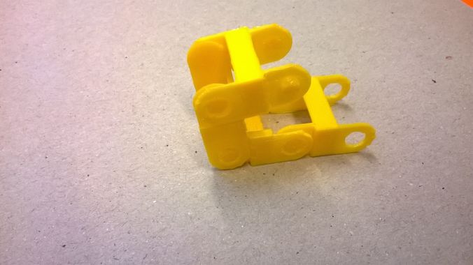 cable path 3D print model 4