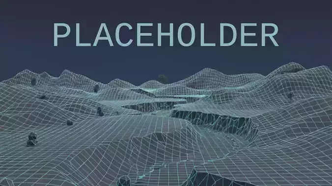 Ancient Settlement In Autumn 3D model