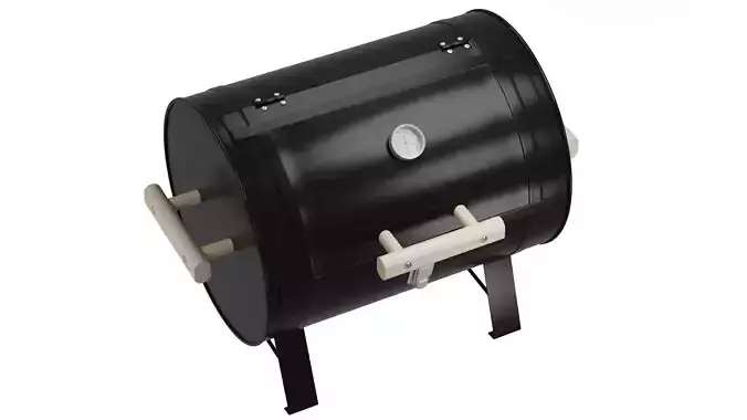 Charcoal Grill 3D Model 3D model