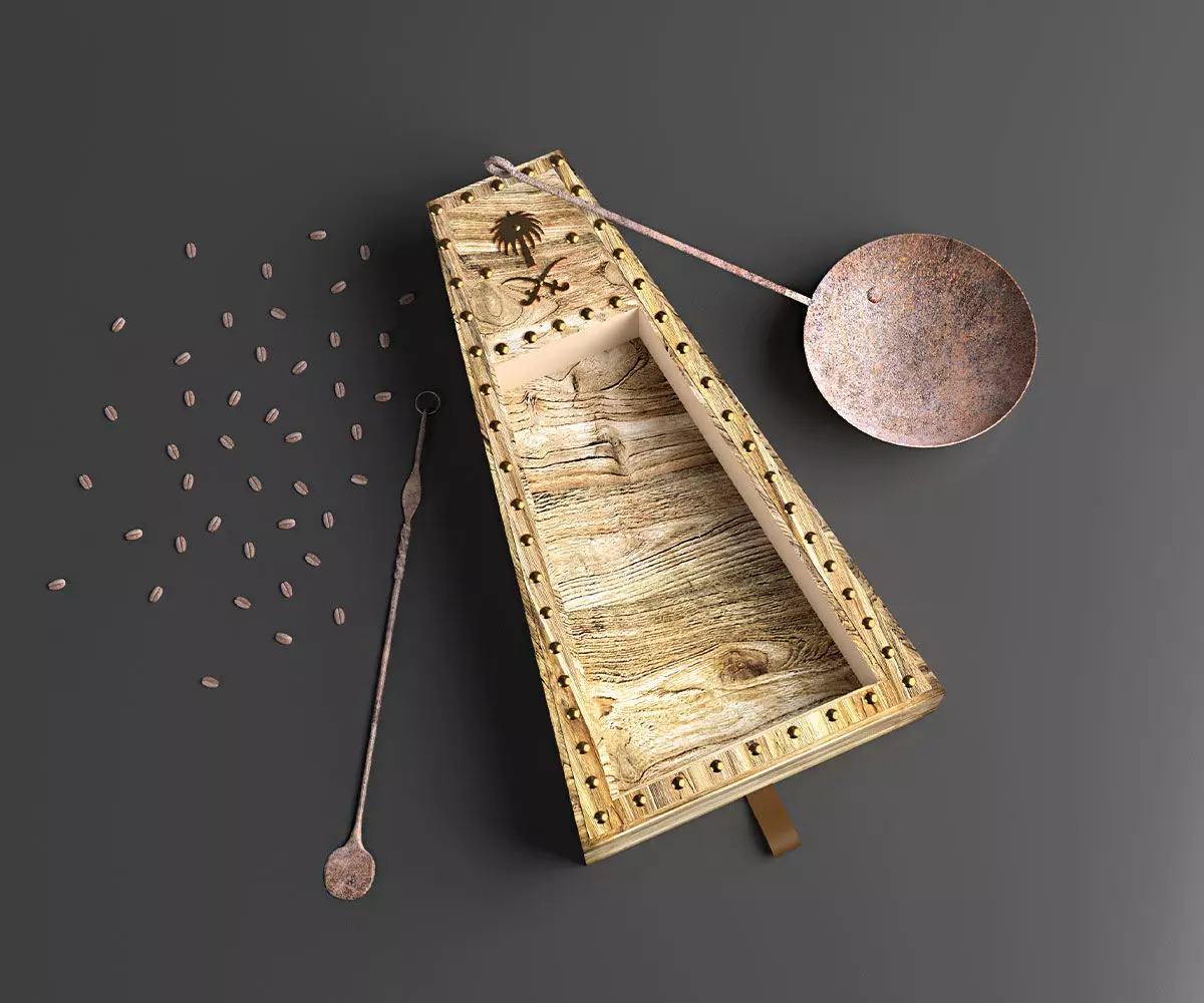 Mahmas - A traditional Saudi coffee-making tool 3D model