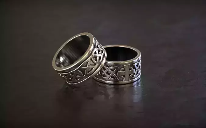 Celestial Guardian Lion Pendant 3D print model