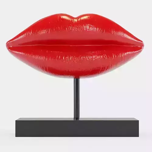 Figurine Lips 3D model