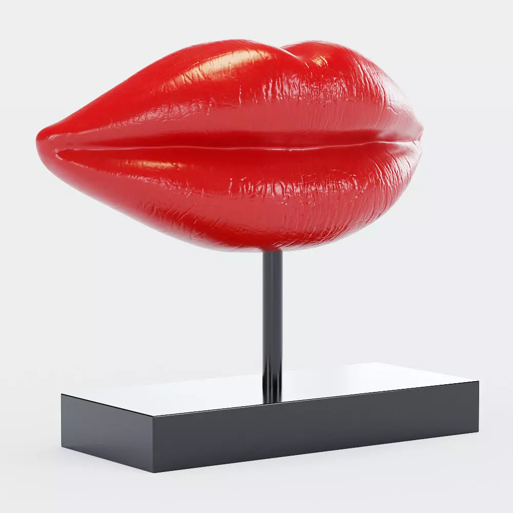 Figurine Lips 3D print model