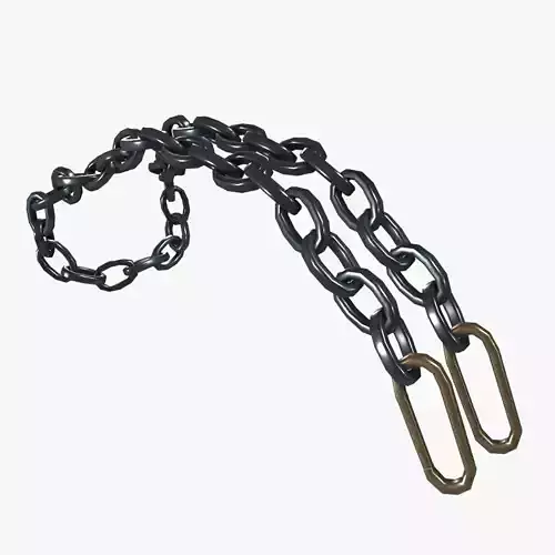 Steel Chain 3D model