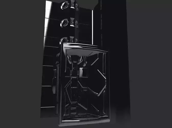 Futuristic Elevator and Shaft