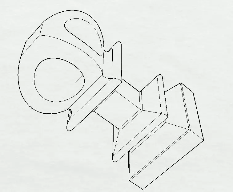 Pocket Lantern Template 5 3D print model