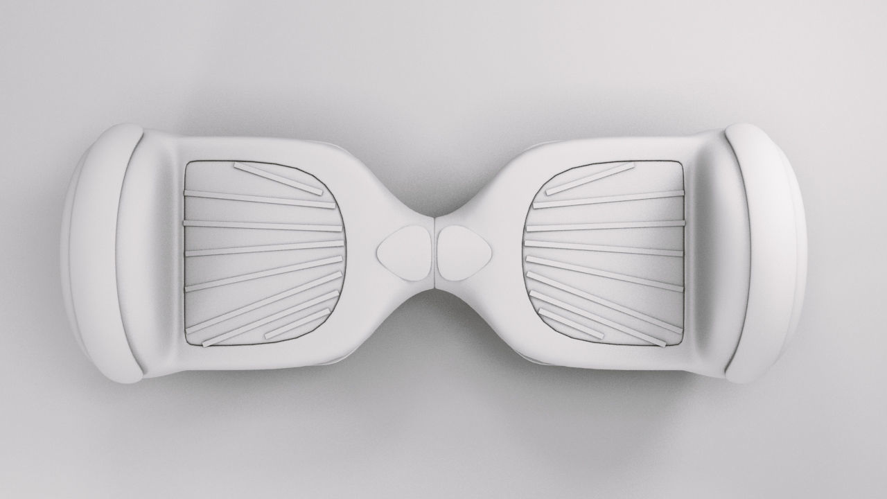 Hover Board 3D model-Maya 3D model_5
