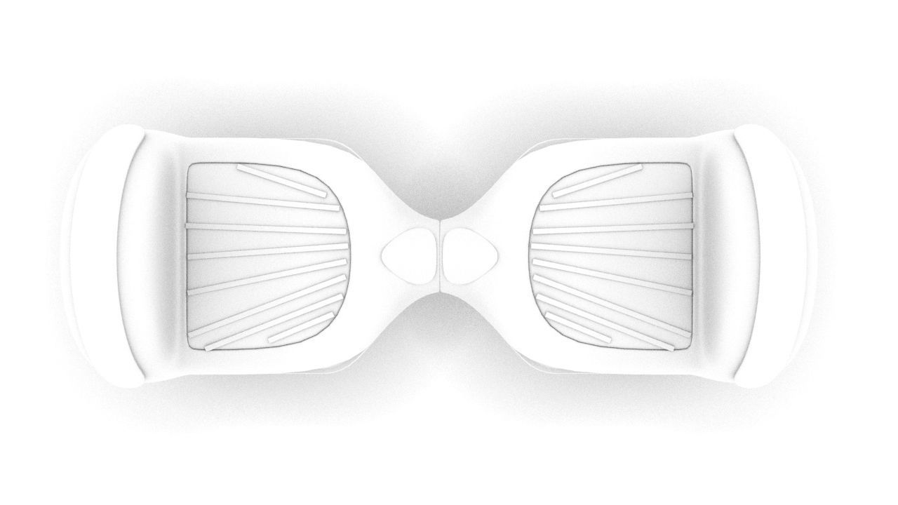 Hover Board 3D model-Maya 3D model_6