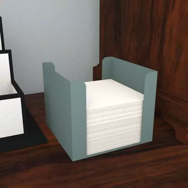 Note block Low-poly 3D model