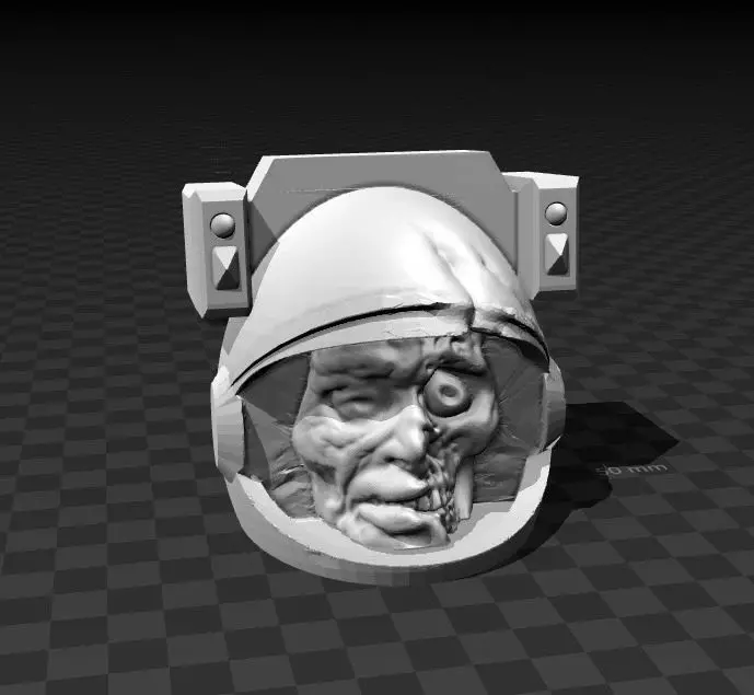Death in space 3D print model