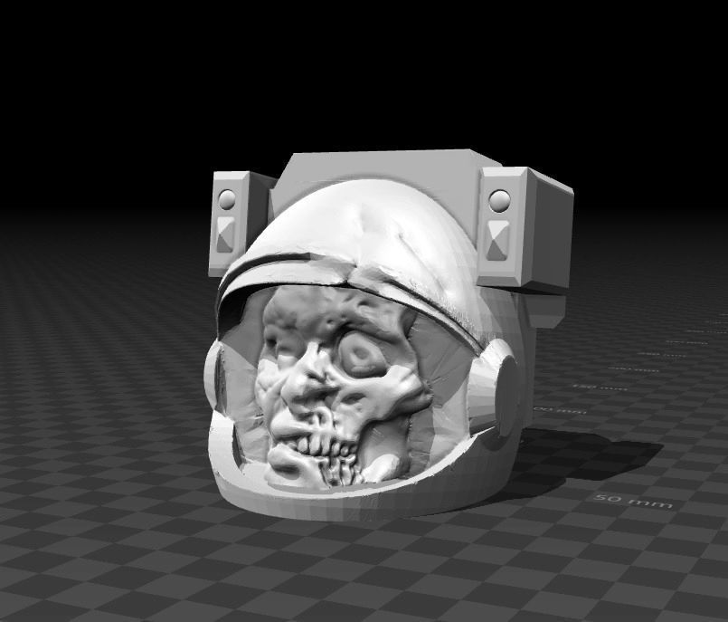 Death in space 3D model 3D printable | CGTrader