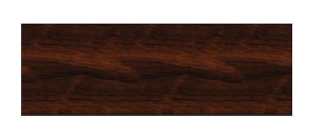 walnut console table Low-poly 3D model_5